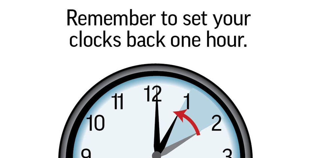 turn clocks back tonight